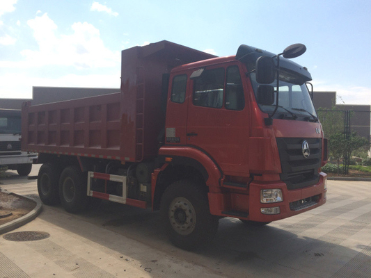 Sinotruk HOHAN υψηλό φορτηγό απορρίψεων ακαμψίας βαρέων καθηκόντων για την κατασκευή πρότυπο ZZ3255N3846 εφαρμοσμένης μηχανικής