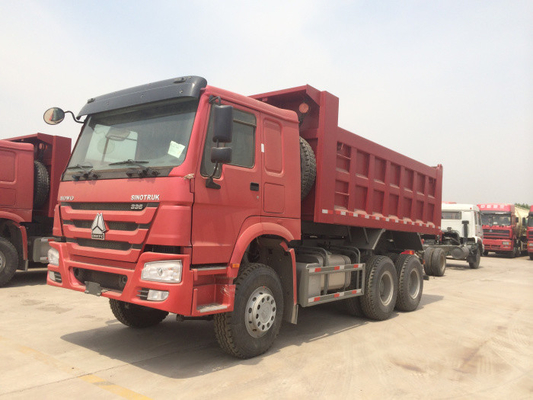 6x4 16m3 10 βαρέων καθηκόντων Tipper ροδών LHD φορτηγά με το εμπορικό σήμα τριγώνων κουράζουν Tr668 Tr691