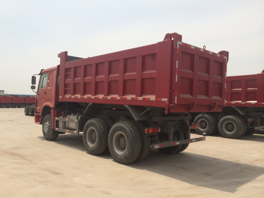 6x4 16m3 10 βαρέων καθηκόντων Tipper ροδών LHD φορτηγά με το εμπορικό σήμα τριγώνων κουράζουν Tr668 Tr691