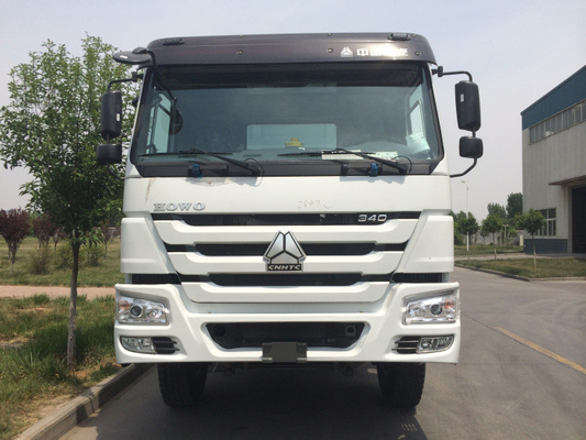 Sinotruk Howo7 μέσο άσπρο χρώμα φορτηγών απορρίψεων ανύψωσης βαρέων καθηκόντων 6x4 20m3 371hp