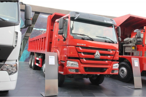 8x4 25-30M3 12 φορτίο Capaicty Sinotruk Howo7 πρότυπο 371hp φορτηγών απορρίψεων ροδών 50-60T