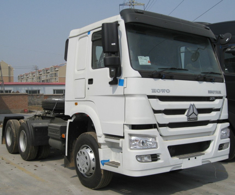 25 άσπρων Howo Sinotruk 6x4 τόνοι φορτηγών Wd615.47 τρακτέρ με την υψηλή αντίσταση σύγκρουσης
