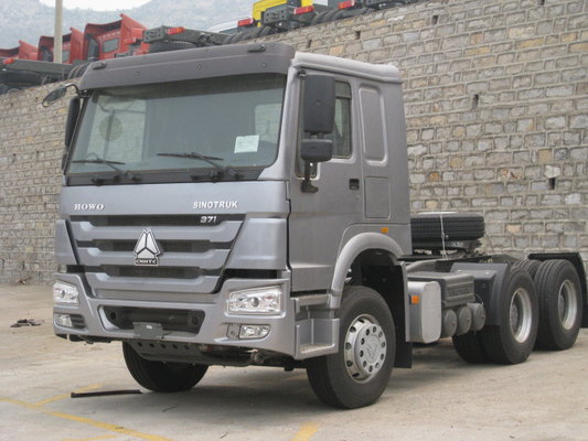 371 φορτηγό τρακτέρ Howo 6x4 δύναμης αλόγων για τη ρυμούλκηση όλου του ημι ρυμουλκού ειδών