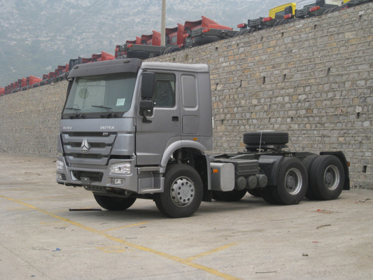 Ρυμουλκό επικεφαλής 40t 6x4 πρωταρχικό - ευρο- 2 12.00R20 καμπίνα ελαστικών αυτοκινήτου HW76 μετακινούμενων και ρυμουλκών