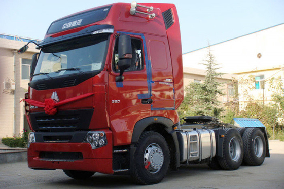 ΕΥΡΏ ΙΙ 371HP Howo A7 πρωταρχικό - φορτηγό μετακινούμενων με την αντίστροφη μετάδοση 10 μπροστινά και 2