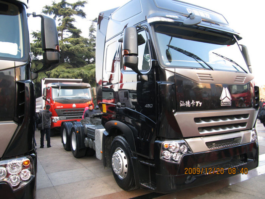 SINOTRUK Howo A7 Γ πρωταρχικό - φορτηγό μετακινούμενων με το υψηλό ευρώ 2 αμαξιών στεγών για τα ημι ρυμουλκά