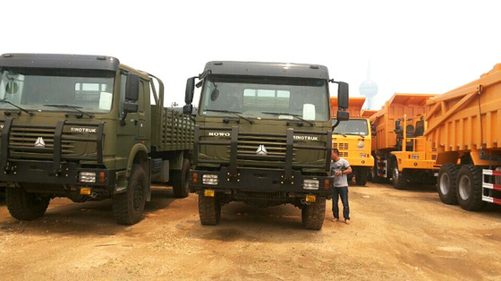 4×4 βαριά φορτηγά φορτίου/στρατιωτικό φορτηγό φορτίου όλο το Drive πρότυπο ZZ2167M5227 ροδών