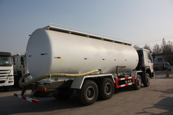 Howo 12 μαζικό φορτηγό 36m3-45m3 δεξαμενών ροδών 8x4 για την υλική μεταφορά σκονών