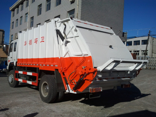 Φορτηγό συμπιεστών απορριμάτων Swz 4x2 Sinotruk/οπίσθιο πρότυπο φορτηγών απορριμάτων φορτίων QDZ5120ZYSZJ
