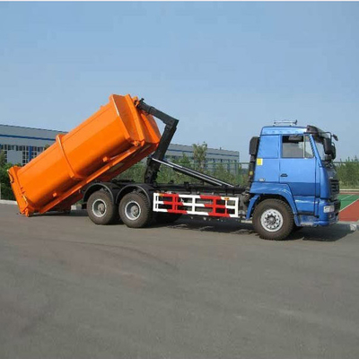 HOWO 6X4 κίτρινο χρώμα 290/336/371hp φορτηγών συλλογής απορριμάτων μεταφορών μετακινούμενο
