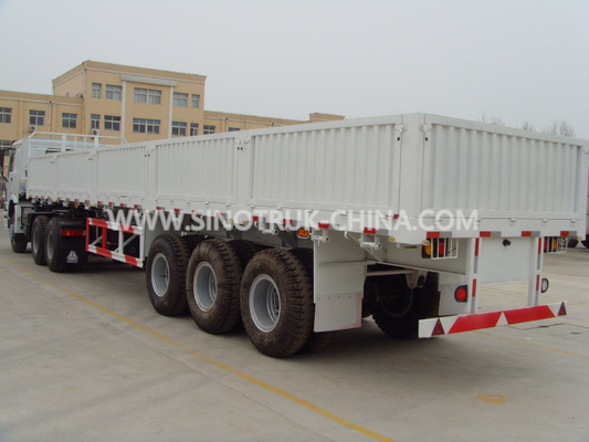Ελαφριά βαρέων καθηκόντων ημι ρυμουλκά Dropside με την αδιάβροχη στέγη κάλυψης και ολισθαινόντων ρυθμιστών