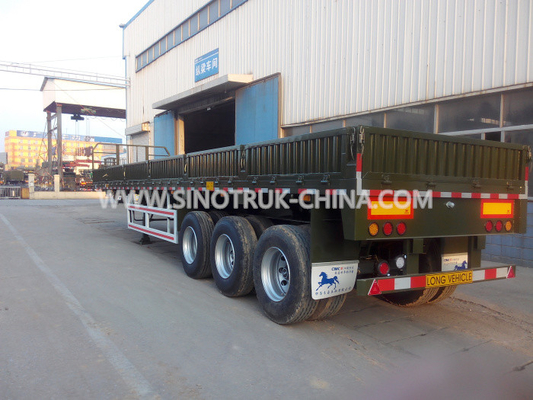 Ελαφριά βαρέων καθηκόντων ημι ρυμουλκά Dropside με την αδιάβροχη στέγη κάλυψης και ολισθαινόντων ρυθμιστών