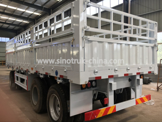 20 τόνοι 3 πλήρες ρυμουλκό 12 Dropside ρυμουλκών αξόνων βαρέων καθηκόντων ημι ABS ροδών προαιρετικά