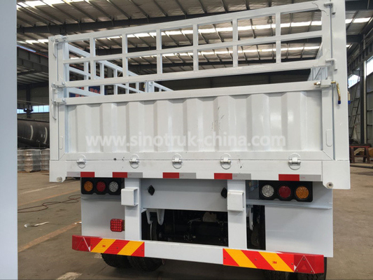 20 τόνοι 3 πλήρες ρυμουλκό 12 Dropside ρυμουλκών αξόνων βαρέων καθηκόντων ημι ABS ροδών προαιρετικά