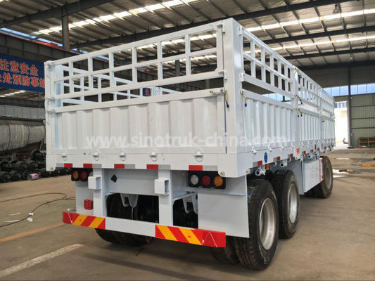 20 τόνοι 3 πλήρες ρυμουλκό 12 Dropside ρυμουλκών αξόνων βαρέων καθηκόντων ημι ABS ροδών προαιρετικά