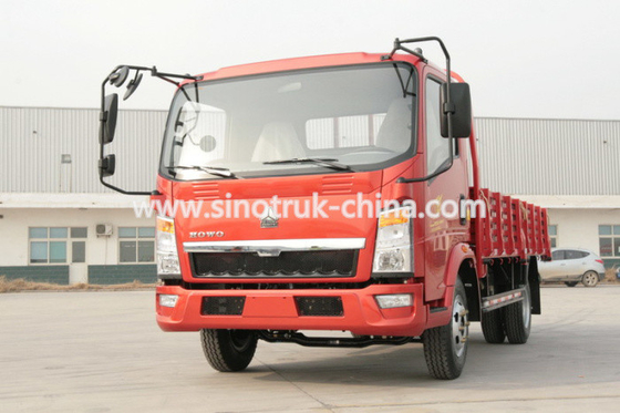 Υψηλή αποδοτικότητα ZZ1127D3815C1 116HP φορτηγών φορτίου χρώματος προαιρετική 4*2 ελαφριά 12 τόνοι