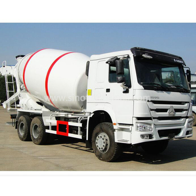 336hp δομή χάλυβα φορτηγών συγκεκριμένων αναμικτών μηχανών 6×4 Howo με το βυτιοφόρο 10cbm
