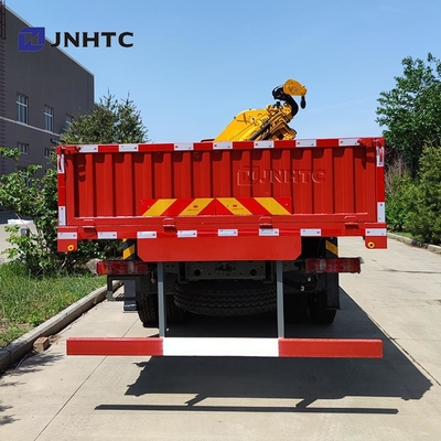 Howo T7H ολοκαίνουργιο 8*4 12 τροχών 40 τόνων 380HP Κρέας Mounted Max 16 τόνων Arm Cargo με φορτηγό γερανού
