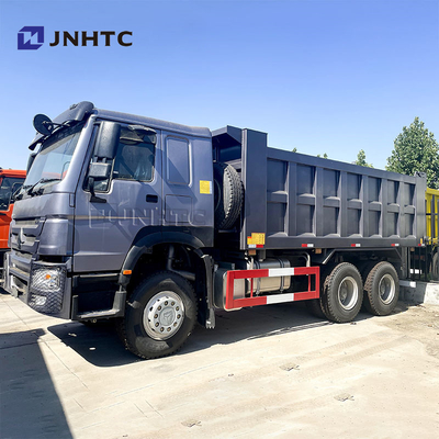 Χοου Ντάμπ Τρακ 6x4 ευρώ 2 10 τροχών Ντάμπ Τρακ 336hp 40 τόνων Χρησιμοποιημένο Σινοτρόκ Αριστερό/δεξιό σύστημα οδήγησης