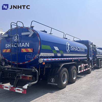 Υποστήριξη Προσαρμογής Blue Shacman H3000 20m3 Σπρίνσελερ νερού Φορτηγό Τανκέρ νερού για συντήρηση δρόμων