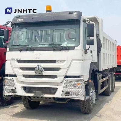 Νέο / μεταχειρισμένο Sinotruk Howo Dump Trucks 400hp βαρύ φορτηγό 10 τροχών αριστερόχειρας φορτηγό για την Αφρική