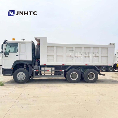 Νέο / μεταχειρισμένο Sinotruk Howo Dump Trucks 400hp βαρύ φορτηγό 10 τροχών αριστερόχειρας φορτηγό για την Αφρική