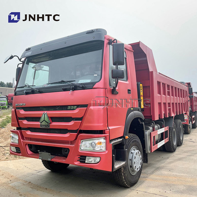 Sinotruk Howo 336 6x4 Τροχό απορριμμάτων Κόκκινο χρώμα Κίνα Howo Τροχόφορο φορτηγό Καλή κατάσταση Τροχόφορο φορτηγό