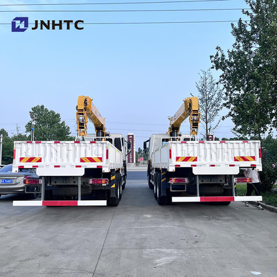 Sinotruk HOWO 8 τόνων 12 τόνων Τηλεσκοπικό φορτηγό βουμάνιο γερανό φορτηγό τοποθετημένο γερανό υδραυλικό κινητό φορτηγό γερανό