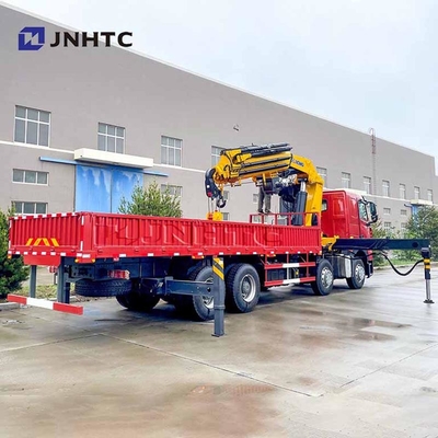 Κίνα Howo 6x4 380hp Σκουπίδια γερανό με φορτηγό φορτίου 14/ 16 τόνων τηλεσκοπικό βουμ τοποθετημένο γερανό Καλή τιμή