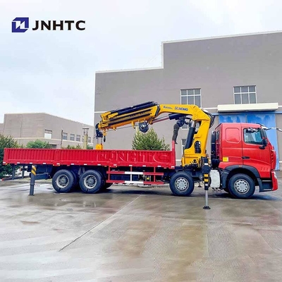 Κίνα Howo 6x4 380hp Σκουπίδια γερανό με φορτηγό φορτίου 14/ 16 τόνων τηλεσκοπικό βουμ τοποθετημένο γερανό Καλή τιμή