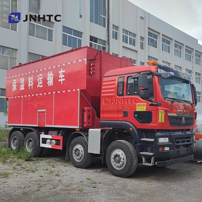Καλύτερο Sinotruk HOWO TX Θερμικό μονωτικό υλικό Μεταφορικό φορτηγό 8X4 430 HP προς πώληση