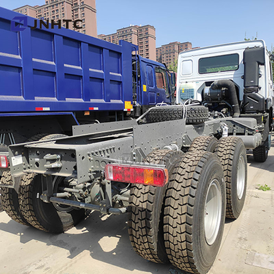 HOWO 6X6 Τράκς απορριμμάτων Τάξι 20m3 380hp 10 τροχούς για 40-50t εμπρόσθια ανύψωση
