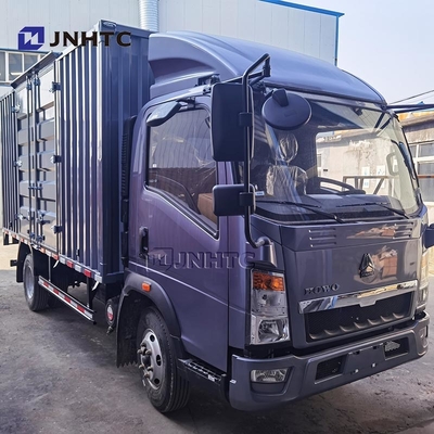 Κίνα Ελαφρύ φορτηγό HOWO Βαν Τανκ Φορτίο 4X2 116hp 6 τροχών Box Truck προς πώληση