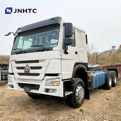 Sinotruk Howo Prime Mover Truck Tractor Head 6x4 10 τροχών 380hp Ημιτρακτέρ