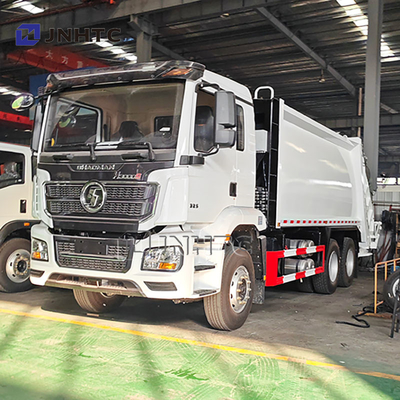 Shacman H3000 25 τόνους Οχήμα συλλογής σκουπιδιών 23 m3 Τελευταίο φορτίο Συμπυκνωτήρα Φορτηγό σκουπιδιών Συμπυκνωμένα φορτηγά