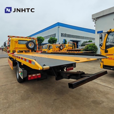 FAW Flatbed Wrecker 4*2 3tons 5 Ton 160HP Road Recovery Wrecker Truck Καλή τιμή