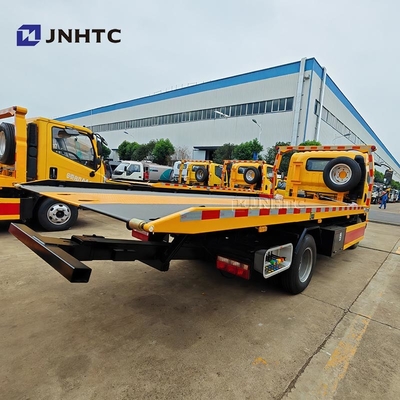FAW Flatbed Wrecker 4*2 3tons 5 Ton 160HP Road Recovery Wrecker Truck Καλή τιμή