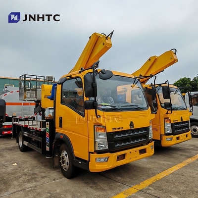 Howo 4x2 Mounted Operation High Altitude Truck Bucket Truck Aerial Working Platform Truck Για συντήρηση οδικών φωτισμών