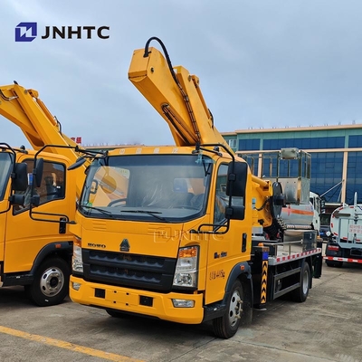 Howo 4x2 Mounted Operation High Altitude Truck Bucket Truck Aerial Working Platform Truck Για συντήρηση οδικών φωτισμών