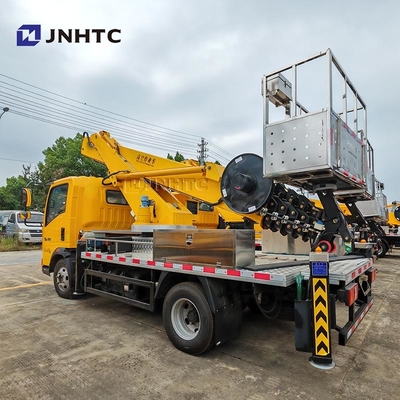 Howo 4x2 Mounted Operation High Altitude Truck Bucket Truck Aerial Working Platform Truck Για συντήρηση οδικών φωτισμών