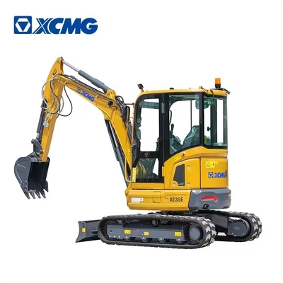 Φθηνή τιμή XCMG XE35E 3 τόνων Υδραυλική πολυλειτουργική μίνι εκσκαφέας 2,8 τόνων μικρός εκσκαφέας για κήπο αγρόκτημα