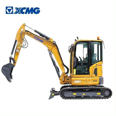 Φθηνή τιμή XCMG XE35E 3 τόνων Υδραυλική πολυλειτουργική μίνι εκσκαφέας 2,8 τόνων μικρός εκσκαφέας για κήπο αγρόκτημα