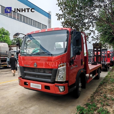 Ζεστή πώληση HOWO Wrecker Truck 4x2 3-5 τόνων Flatbed Light Duty Wrecker Tow Truck