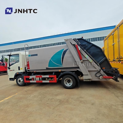 HOWO Τελαχιστοφόρος σκουπιδιών 4X2 5CBM 105CBM Τελαχιστοφόρος σκουπιδιών
