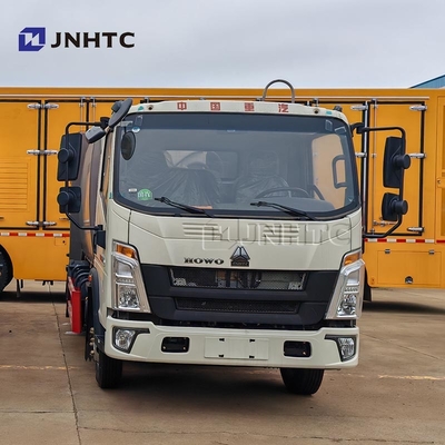 HOWO Τελαχιστοφόρος σκουπιδιών 4X2 5CBM 105CBM Τελαχιστοφόρος σκουπιδιών