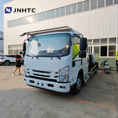Νέο φορτηγό ISUZU Dump με ανελκυστήρα γερανού 4X2 160 hp Euro 3 φορτηγό-φορτηγό-γερανό 2 τόνων φορτηγό με γερανό