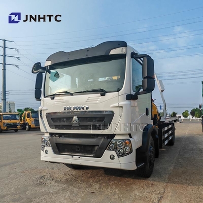 HOWO TX Κρέας 320HP 4X2 15TON φορτίο τοποθετημένο Wrecker φορτηγό με υδραυλικό ευθεία βουμ γερανό φορτηγό