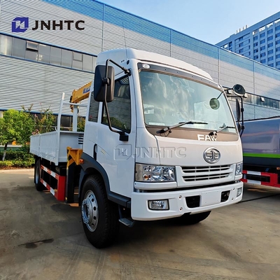 Φόου φορτηγό γερανό 14 τόνων 4x2 160hp φορτηγό με γερανό Κίνα φορτηγό φορτηγό με γερανό ευθεία μπουμ