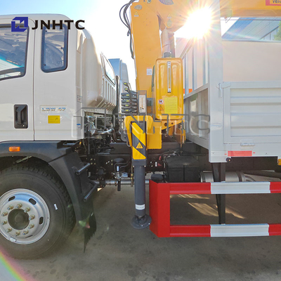 SINOTRUCK 4X2 6 τροχών φορτηγό φορτηγό με γερανό φορτηγό τοποθετημένο γερανό για πώληση