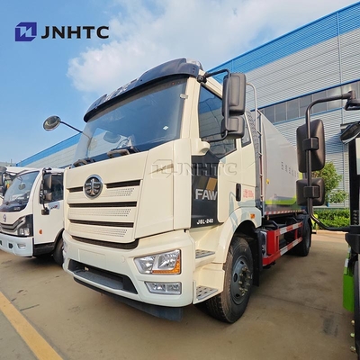 Νέο φορτηγό σκουπιδιών FAW 4x2 240HP 12m3 συμπαγές φορτηγό σκουπιδιών καυτή πώληση